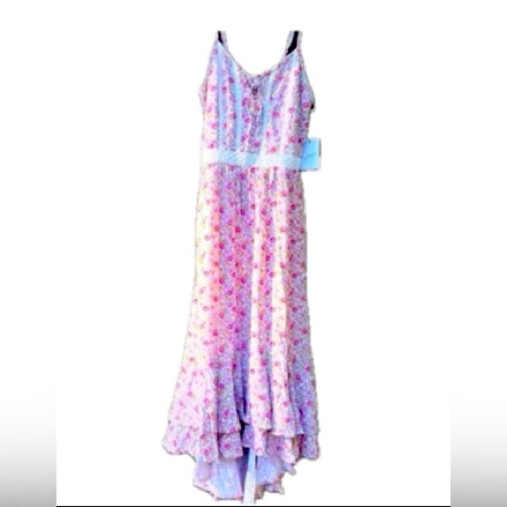 NWT Cotton long sundress, lightweight, comfortable and elegant.Date night fancy!